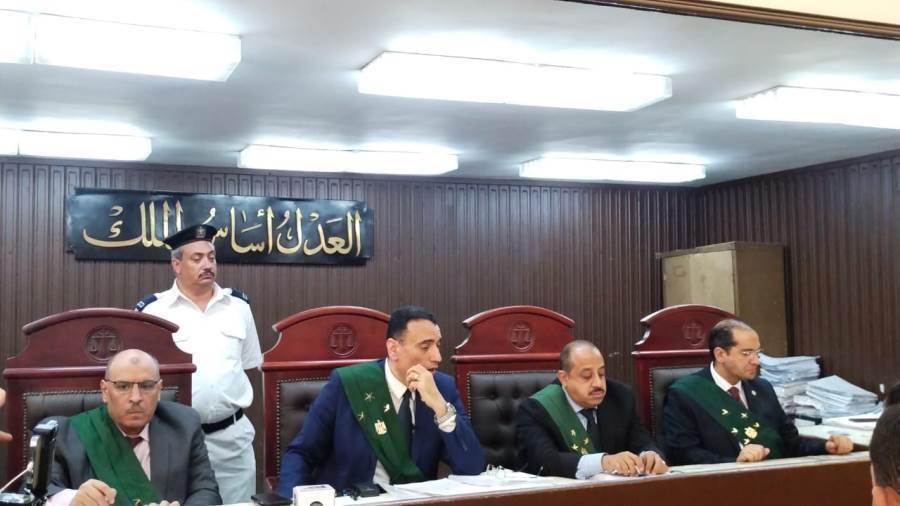 هيئة المحكمة الدائرة الاولى جنايات شبرا الخيمة