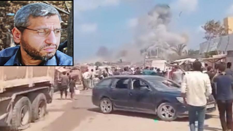 محمد الضيف قائد الجناح العسكري لحركة حماس