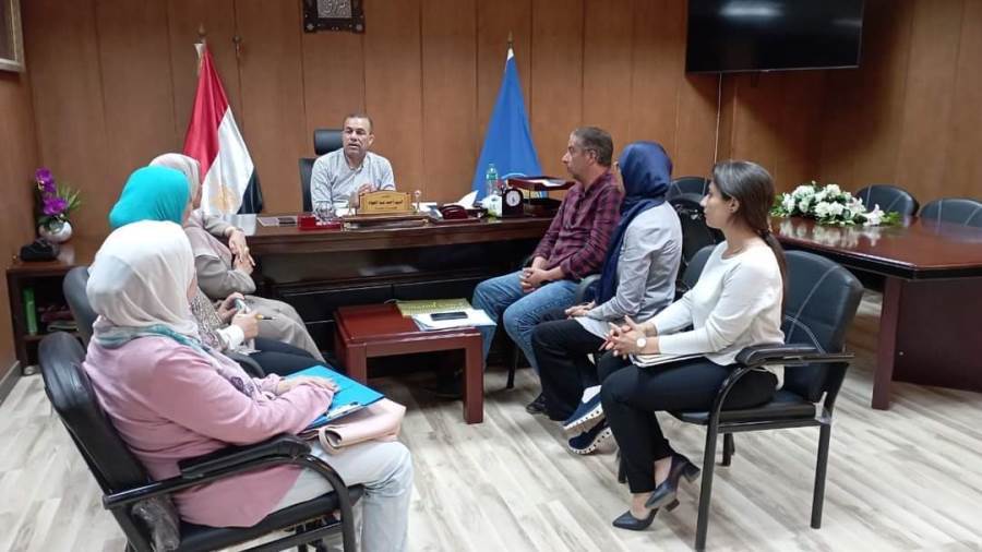 جانب من اجتماع وكيل وزارة الصحة بالبحيرة