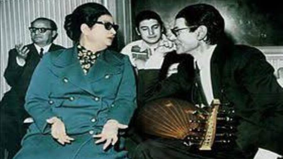 السنباطي مع كوكب الشرق
