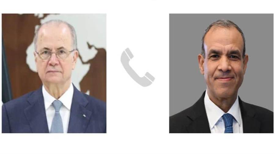 وزير الخارجية يبحث هاتفيا مع رئيس وزراء فلسطين