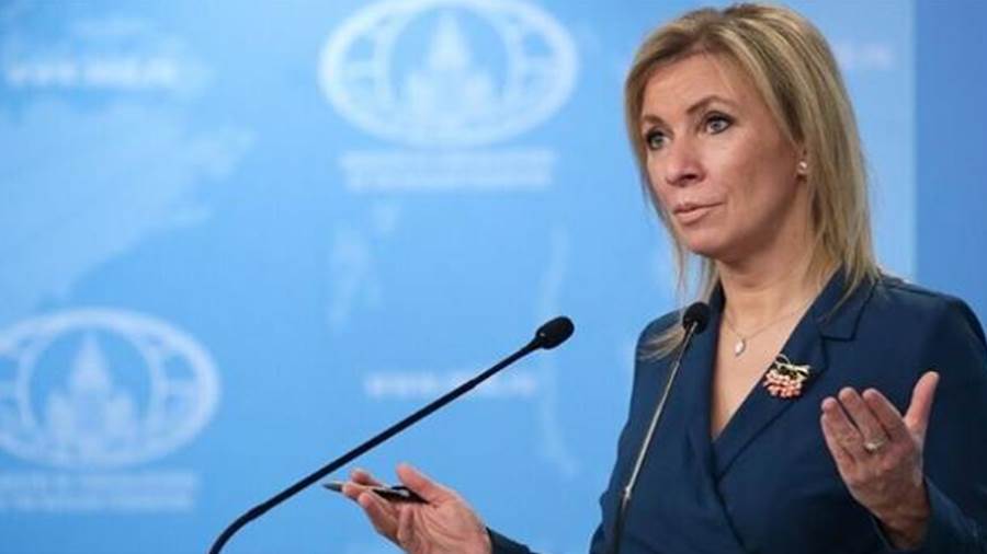 وزارة الخارجية الروسية ماريا زاخاروفا