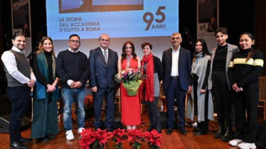الأكاديمية المصرية بروما تحتفل بـمرور 95 عاما على تأسيسها