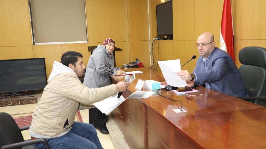 لقاء المواطنين ببنى سويف
