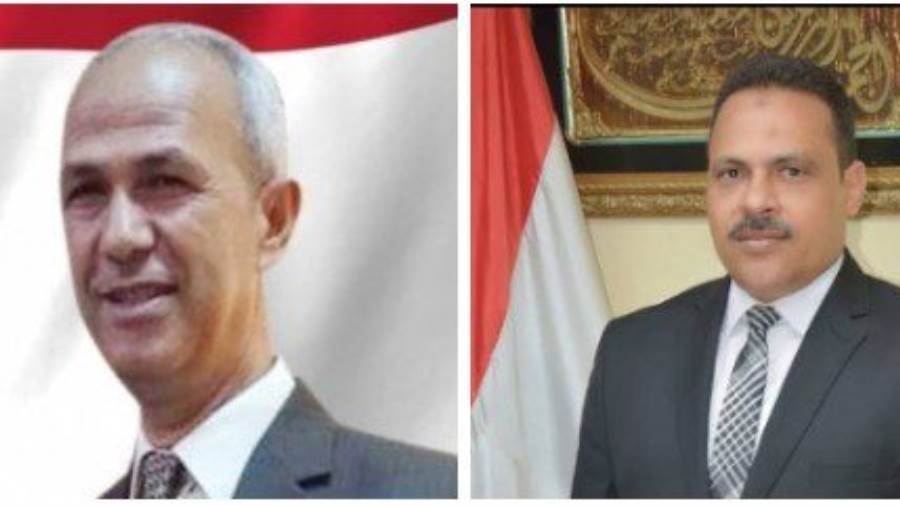 المهندس حازم الاشموني محافظ الشرقية والمهندس صبحي الهادي