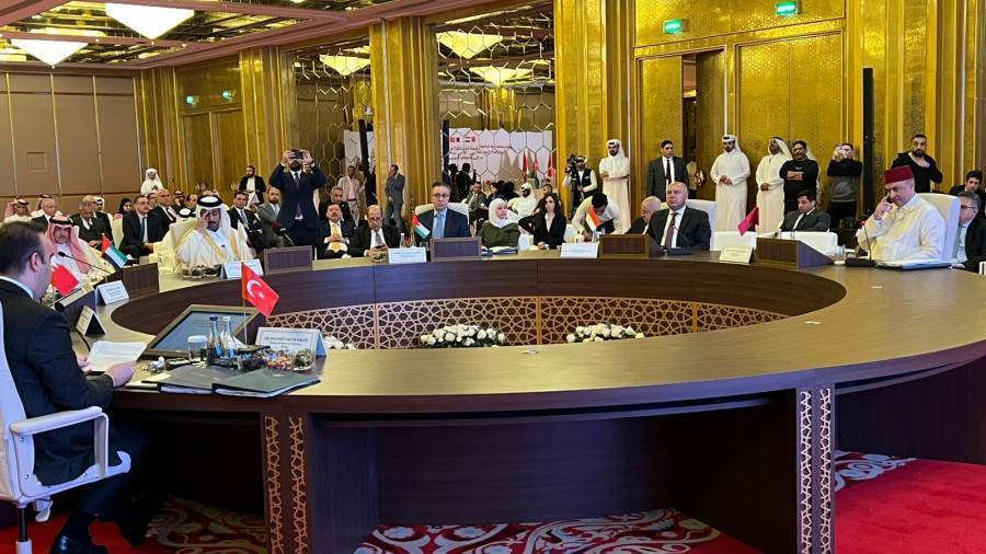 أعمال الاجتماع الخامس للجنة العليا للشراكة الصناعية التكاملية بالدوحة