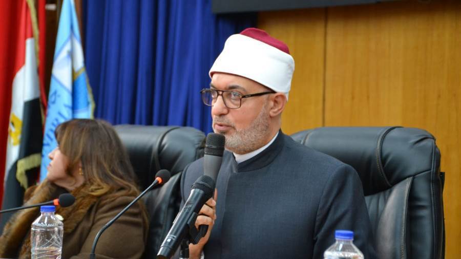 مفتى الديار المصرية يشارك فى صالون جامعة الإسكندرية الثقافى ويتحدث عن دور مقاصد الشريعة الإسلامية فى الحفاظ على المجتمع