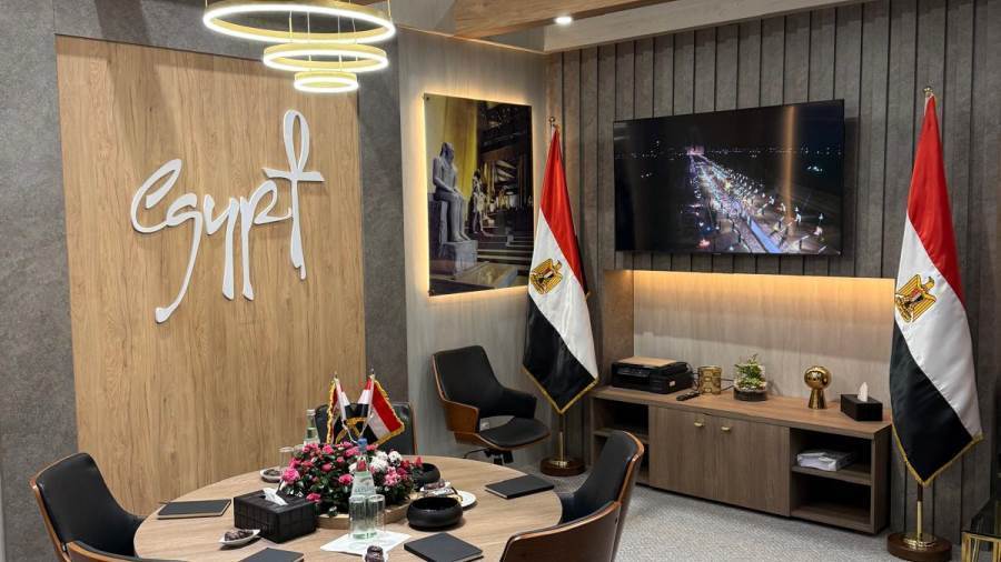 الجناح المصري المشارك في بورصة برلين السياحية