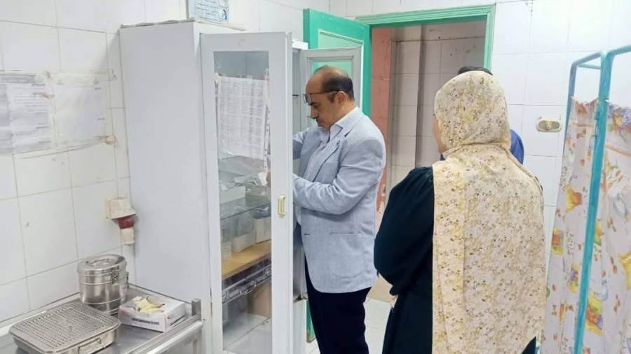 جولة مدير صحة الوادى الجديد