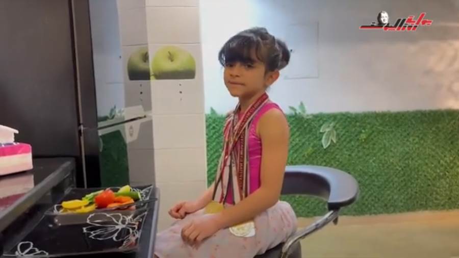 بريتي شنودة سامي بطلة جمباز