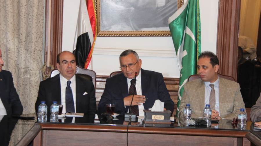 جانب من أجتماع المكتب التنفيذي للوفد