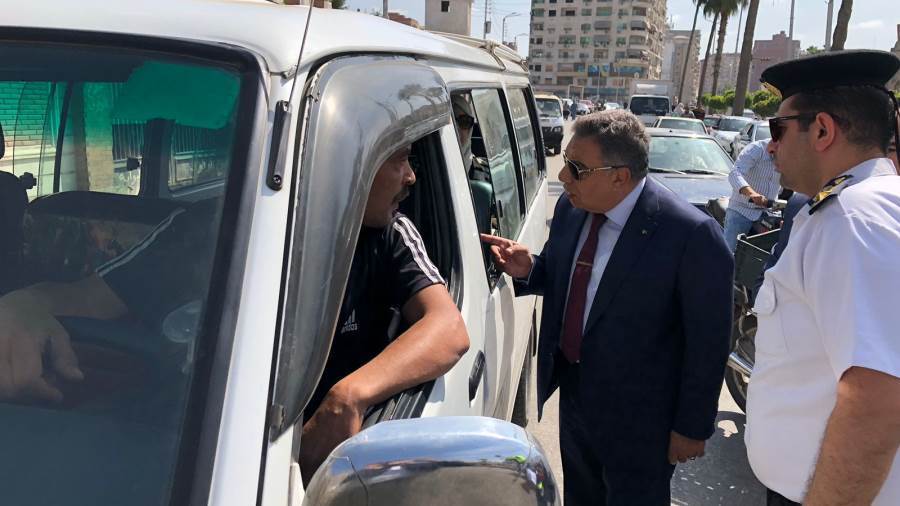 جولة محافظ الدقهلية