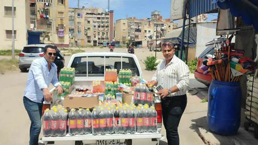 ضبط منتجات غذائية ببورسعيد
