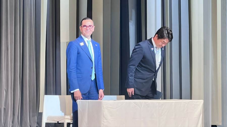 المهندس حسن الخطيب وزير الاستثمار والتجارة الخارجية