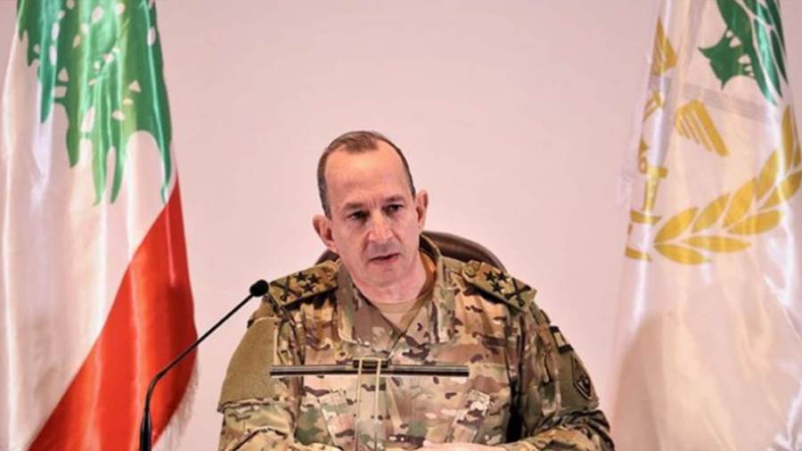 قائد الجيش اللبناني رودولف هيكل