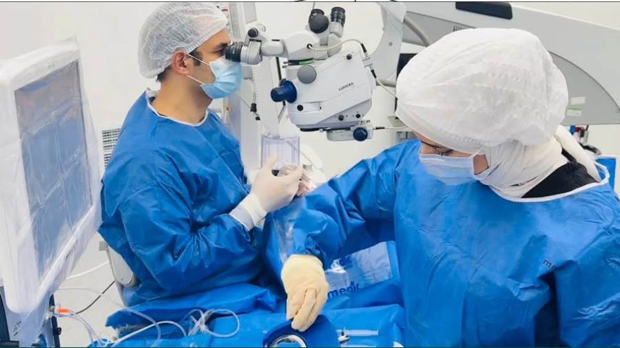 تقنية عالية تساعد في إنقاذ مريضة