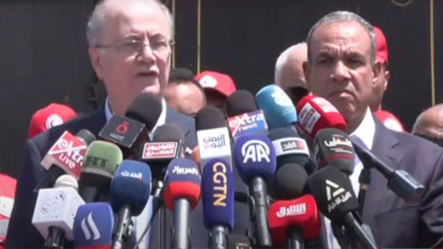 رئيس الوزراء الفلسطيني الدكتور محمد مصطفى
