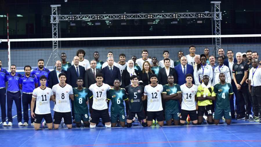 منتخب شباب الطائرة ..ارشيفية