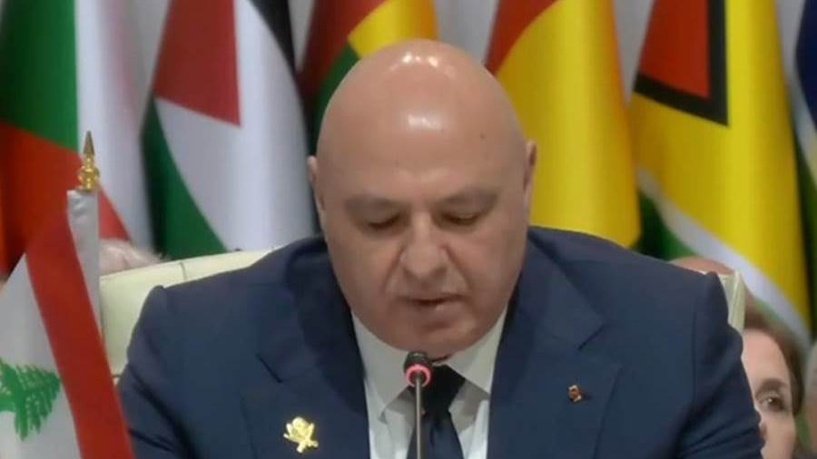 الرئيس اللبناني جوزيف عون