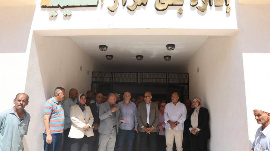 محافظ المنيا خلال الجوله