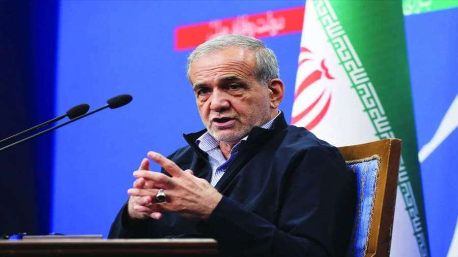 الرئيس الإيراني مسعود بزشكيان