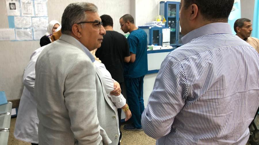 جولة محافظ الدقهلية