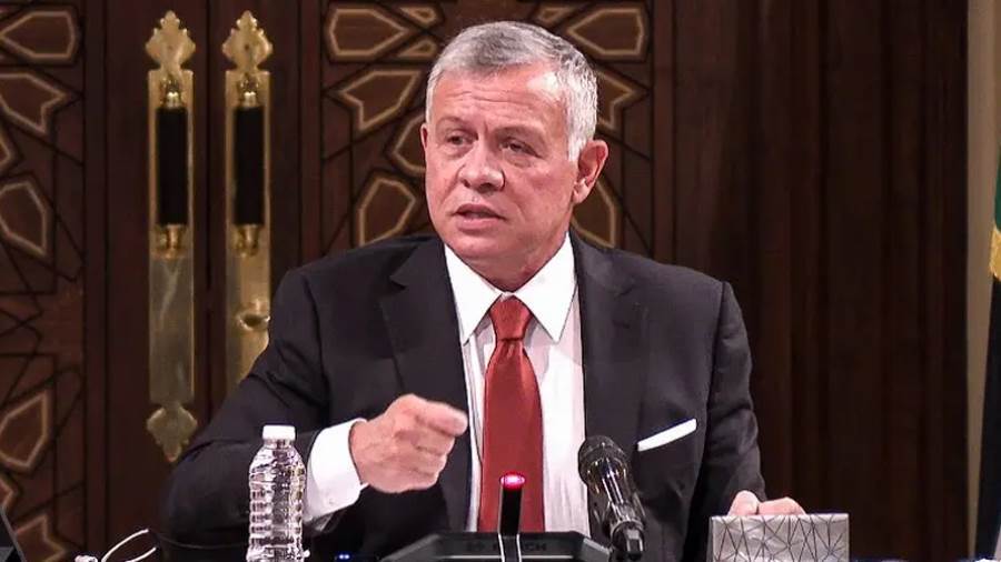 الملك عبدالله الثاني عاهل الأردن