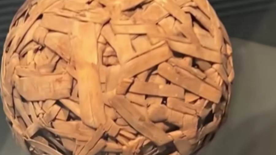 كرة قدم فرعونية سنراها اليوم في افتتاح المتحف