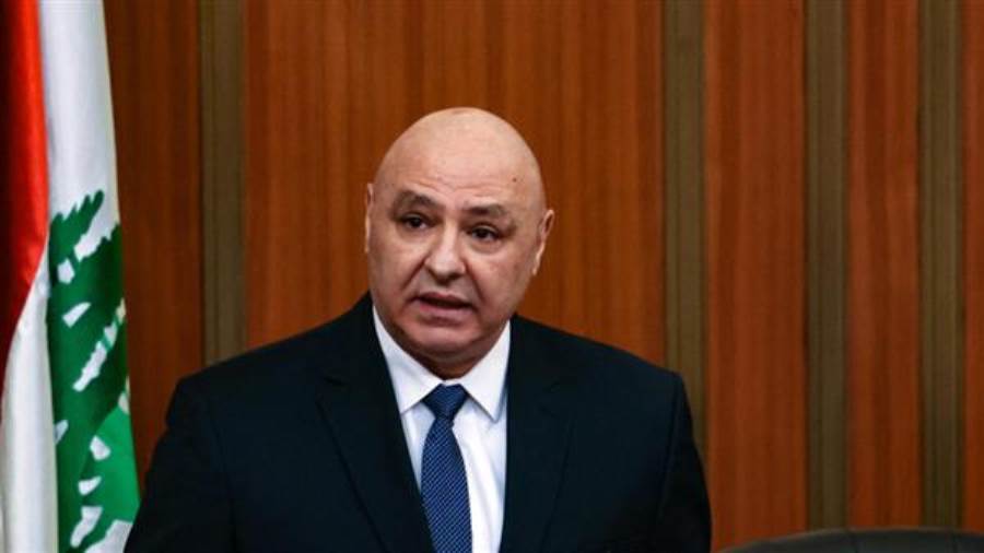 الرئيس اللبناني العماد جوزاف عون