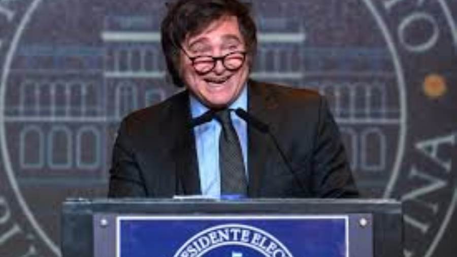 الرئيس الأرجنتيني خافيير ميلي