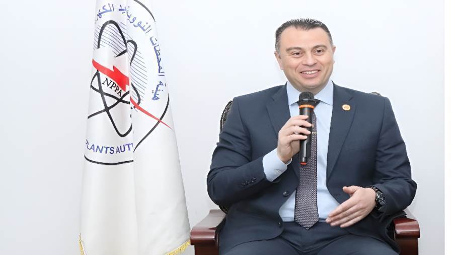 الدكتور شريف حلمي رئيس مجلس إدارة هيئة المحطات النووية