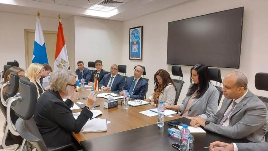 جلسة مشاورات مصرية فنلندية