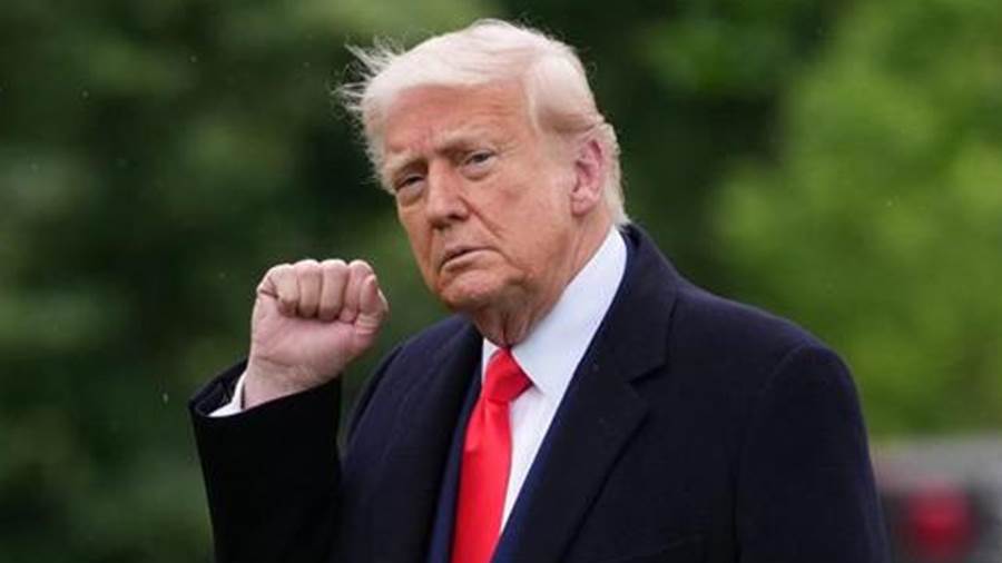 الرئيس الأمريكي دونالد ترامب