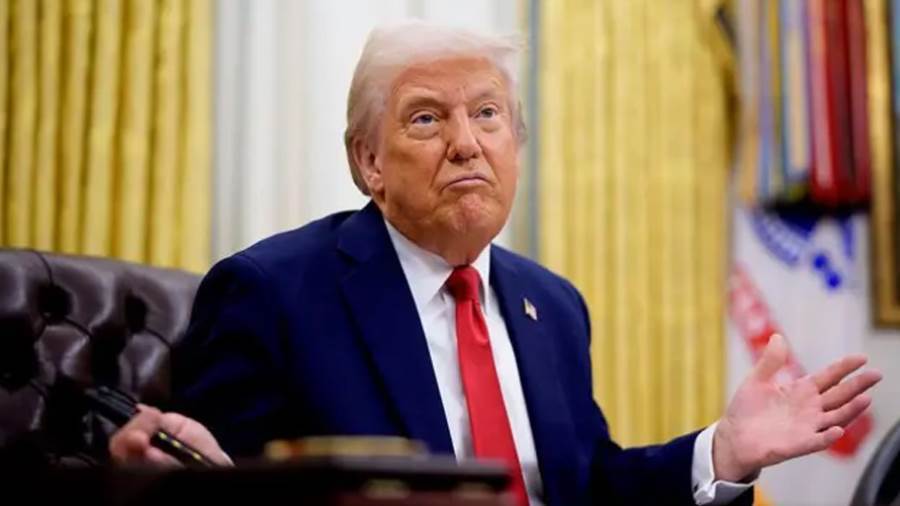 الرئيس الأمريكي دونالد ترامب