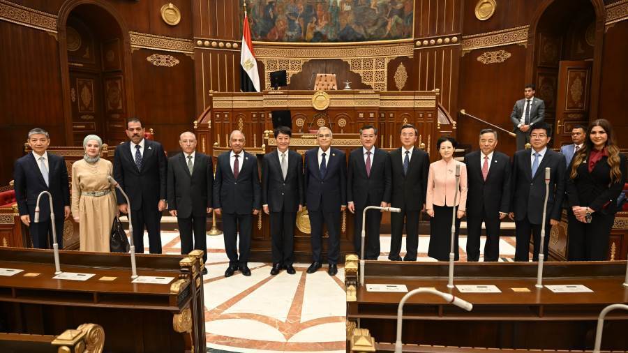 رئيس مجلس الشيوخ يلتقي رئيس مجموعة الصداقة الصينية الأفريقية