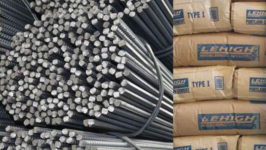 سعر الحديد والأسمنت اليوم