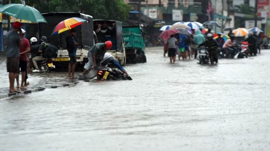 الفيضانات في سريلانكا