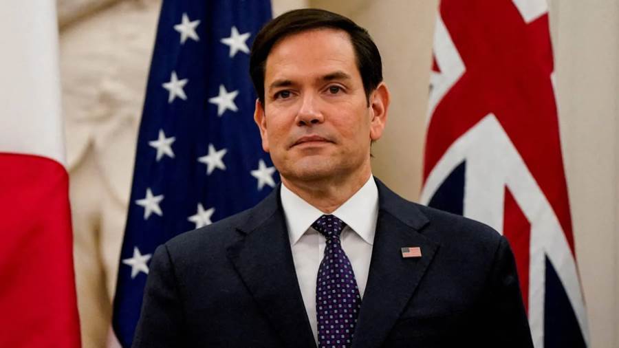 وزير الخارجية الأمريكي ماركو روبيو