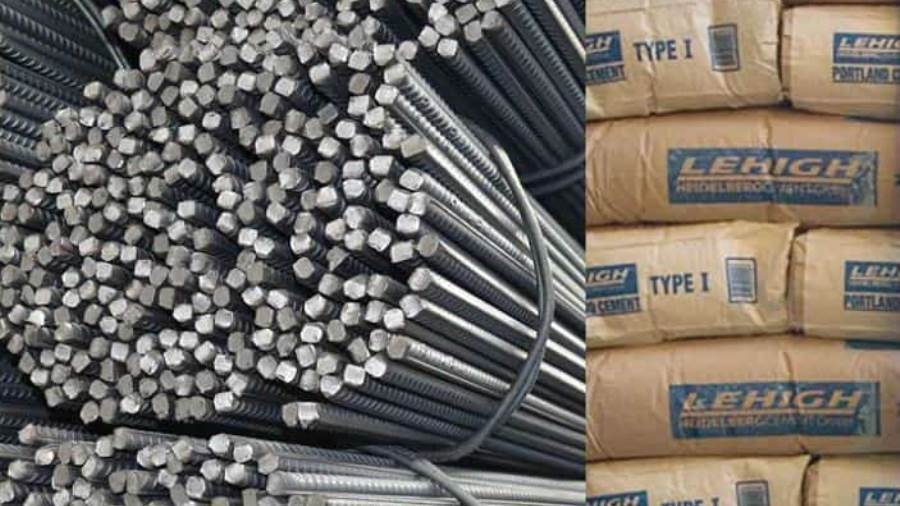 الاسمنت و الحديد