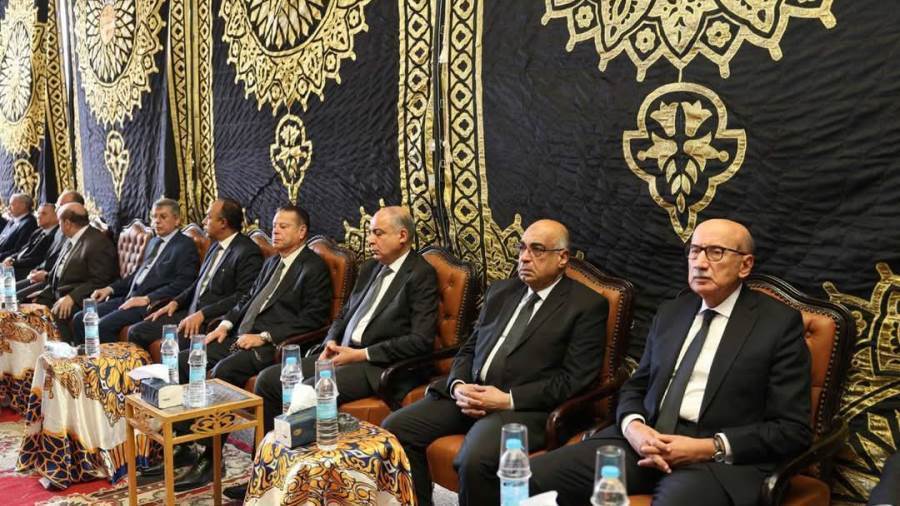 تقديم واجب العزاء لأسر القضاة