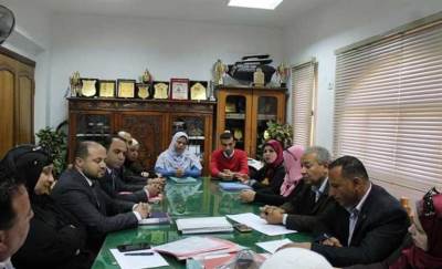 إجراء الاختبار الشخصي لـ 19 مرشحاً لأنشطة المدارس اليابانية بتعليم كفرالشيخ