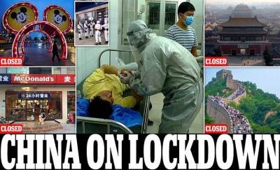 "كورونا" وحش يعصف بـ"التنين".. (فيديو وصور)