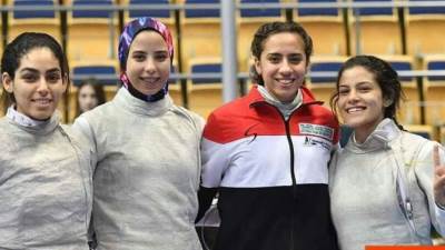 الحسيني: فخور بسيدات ورجال سلاح الشيش بعد التأهل إلى طوكيو رسميا