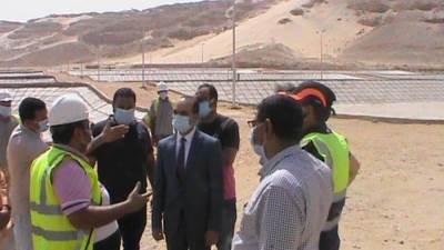 نائب محافظ سوهاج يتفقد مشروعات برنامج التنمية المحلية