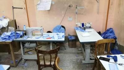 خاص/ضبط 18 ألف كمامة بمصنع غير مرخص بالإسماعيلية