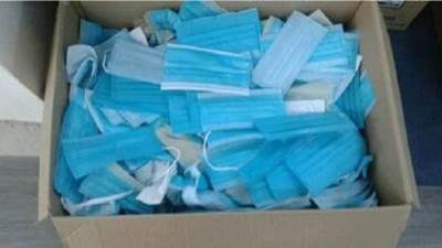 ضبط 12.5 ألف "كمامة طبية" بحوزة شخص بطريق القاهرة السويس