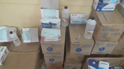 ضبط 21138 عبوة مستلزمات طبية قبل طرحها بالسوق السوداء