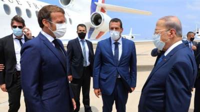 ماكرون: حريصون على مساندة لبنان ويجب تنسيق الدعم من خلال الأمم المتحدة