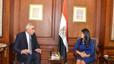 سفير العراق يبحث الاستعدادات لعقد اللجنة العليا المشتركة مع وزيرة التعاون الدولي