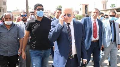 بالصور.. رئيس الزمالك أثناء التقدم بأوراق ترشحه في انتخابات مجلس النواب